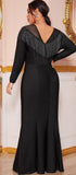 Fat Women Plus Size Evening Party Prom Long Dress Dresses - ROUTINE FASHION